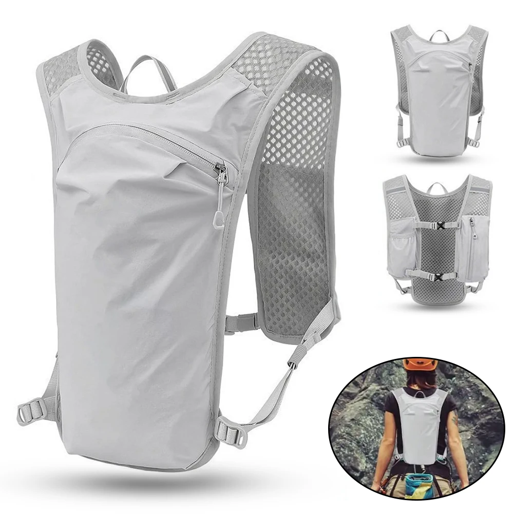 Crossfit Gear Men - Chaleco Transpirable para Ciclismo, Running y