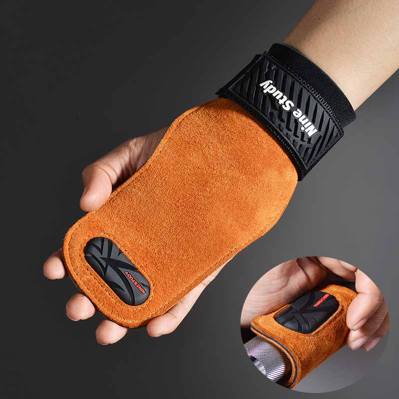 Crossfit Equipment - Guantes de cuero de vaca para