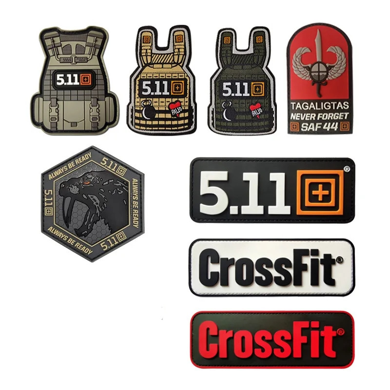 Crossfit Gear Pouch - Chaleco táctico militar 3D PVC gancho