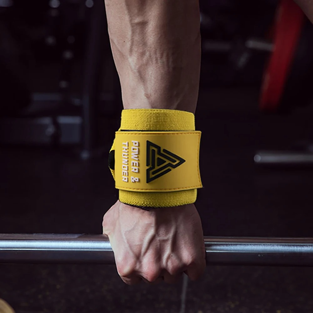 Crossfit Equipment - Muñequeras de levantamiento de pesas de