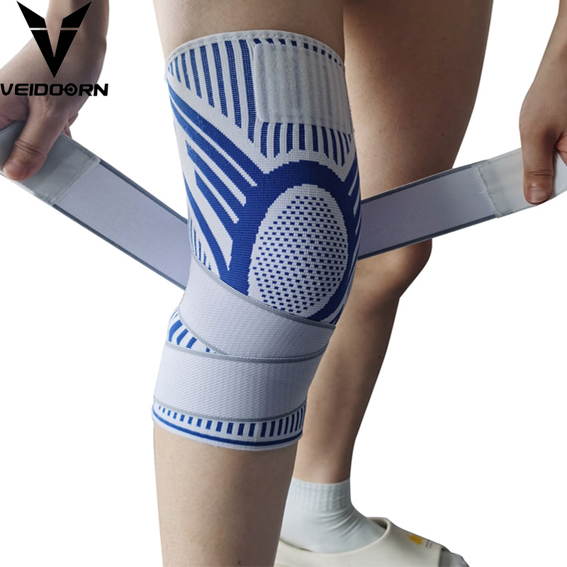 Crossfit Gear Men - Rodilleras deportivas de compresión para hombre,