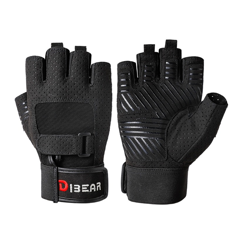 Crossfit Equipment - Guantes de gimnasio para culturismo, levantamiento