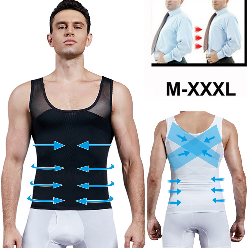 Hombres Shapewear pecho compre - Crossfit Weight Vest reseña y precio