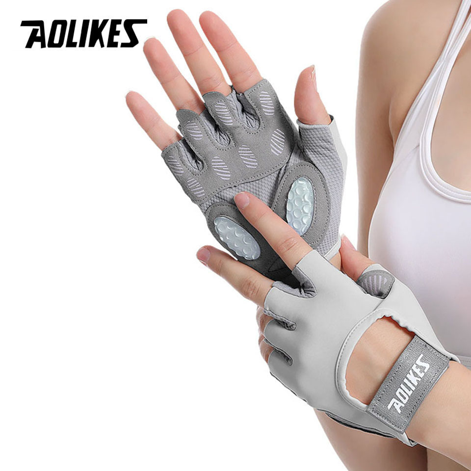 AOLIKES 1 par de guantes de gi - Crossfit Equipment reseña y precio