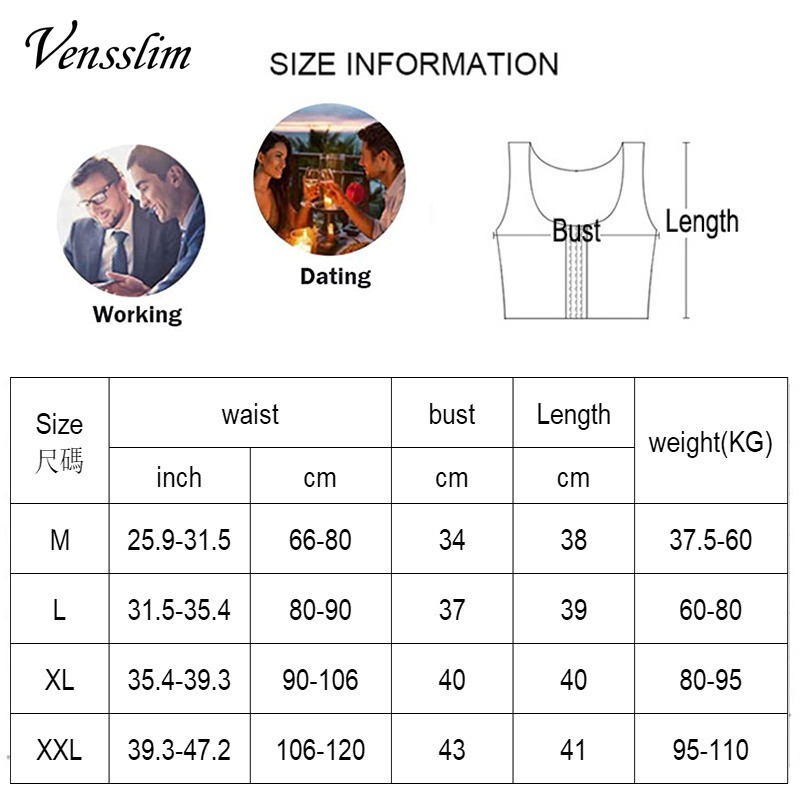 Vensslim Faja Reductora de Com - Crossfit Weight Vest reseña y precio