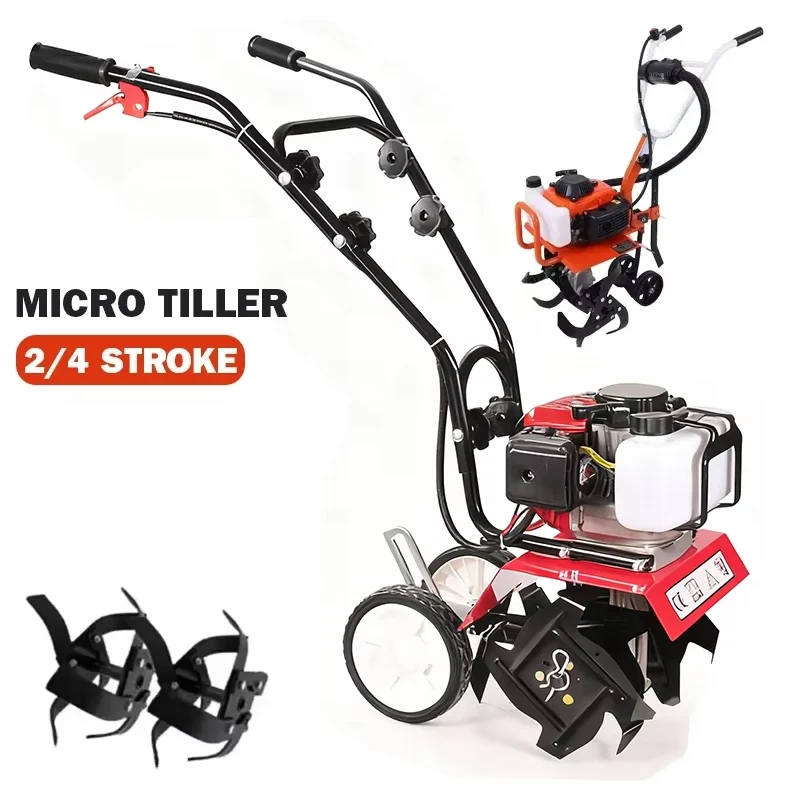 Mini cultivador a gasolina, mo - Crossfit Machine reseña y precio