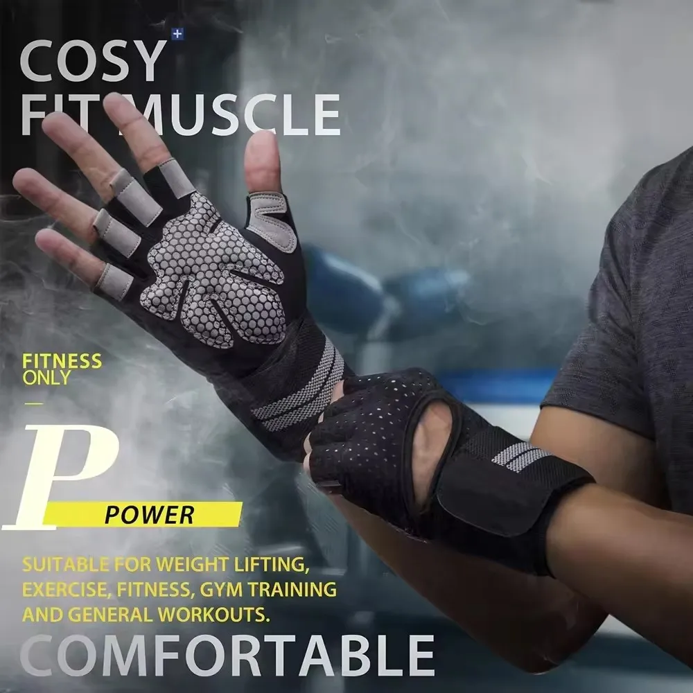 1 par de guantes de gimnasio d - Crossfit Training Gear reseña y precio