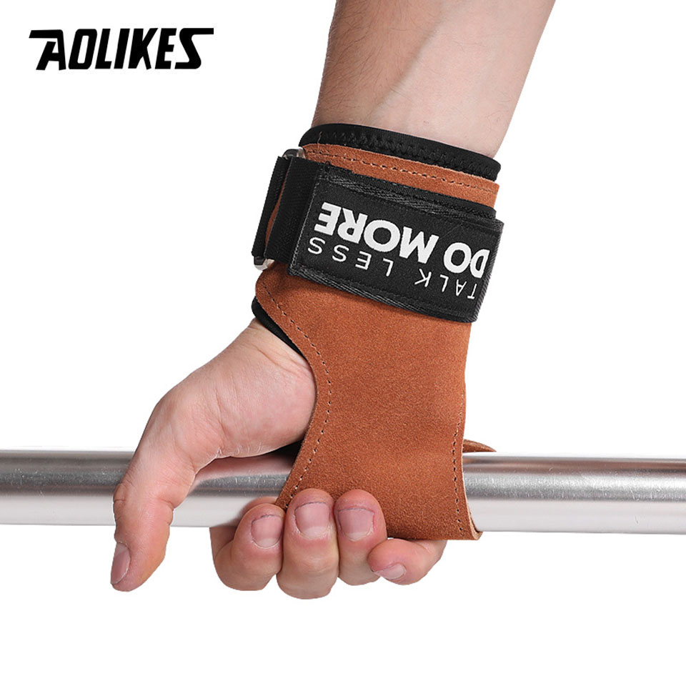 AOLIKES-guantes de piel de vac - Crossfit Equipment reseña y precio