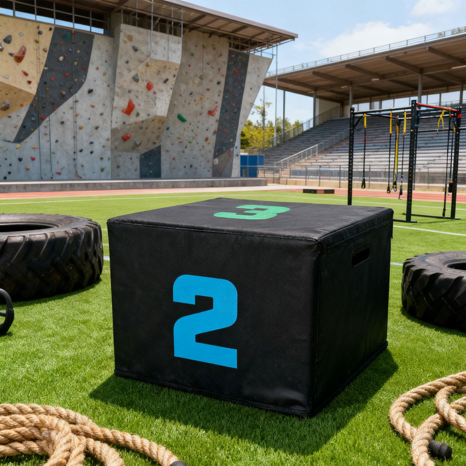 Caja de salto plyométrica de P - Box Jump Plyo reseña y precio