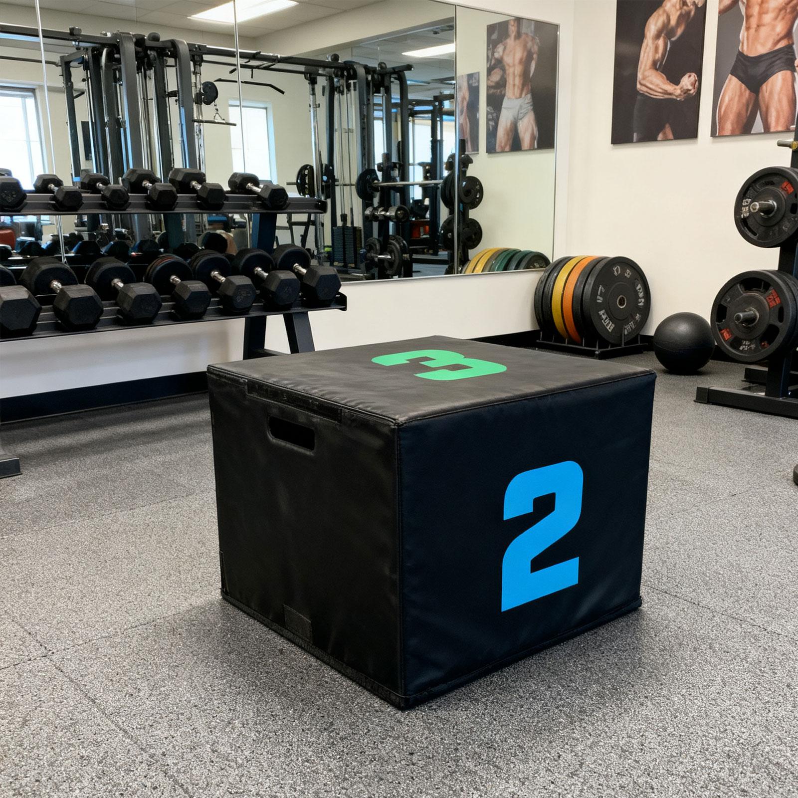 Caja de salto plyométrica de P - Box Jump Plyo reseña y precio