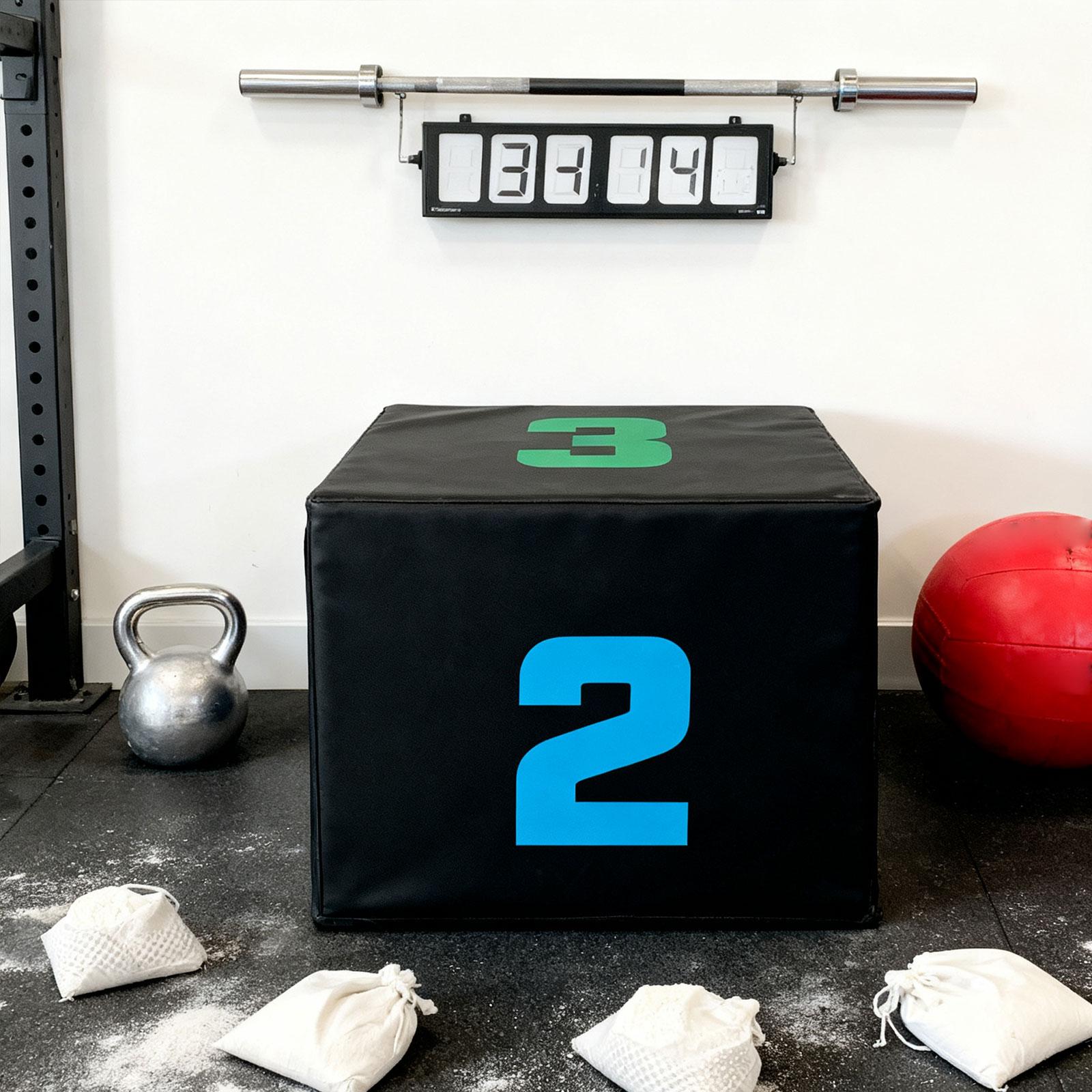 Caja de salto plyométrica de P - Box Jump Plyo reseña y precio