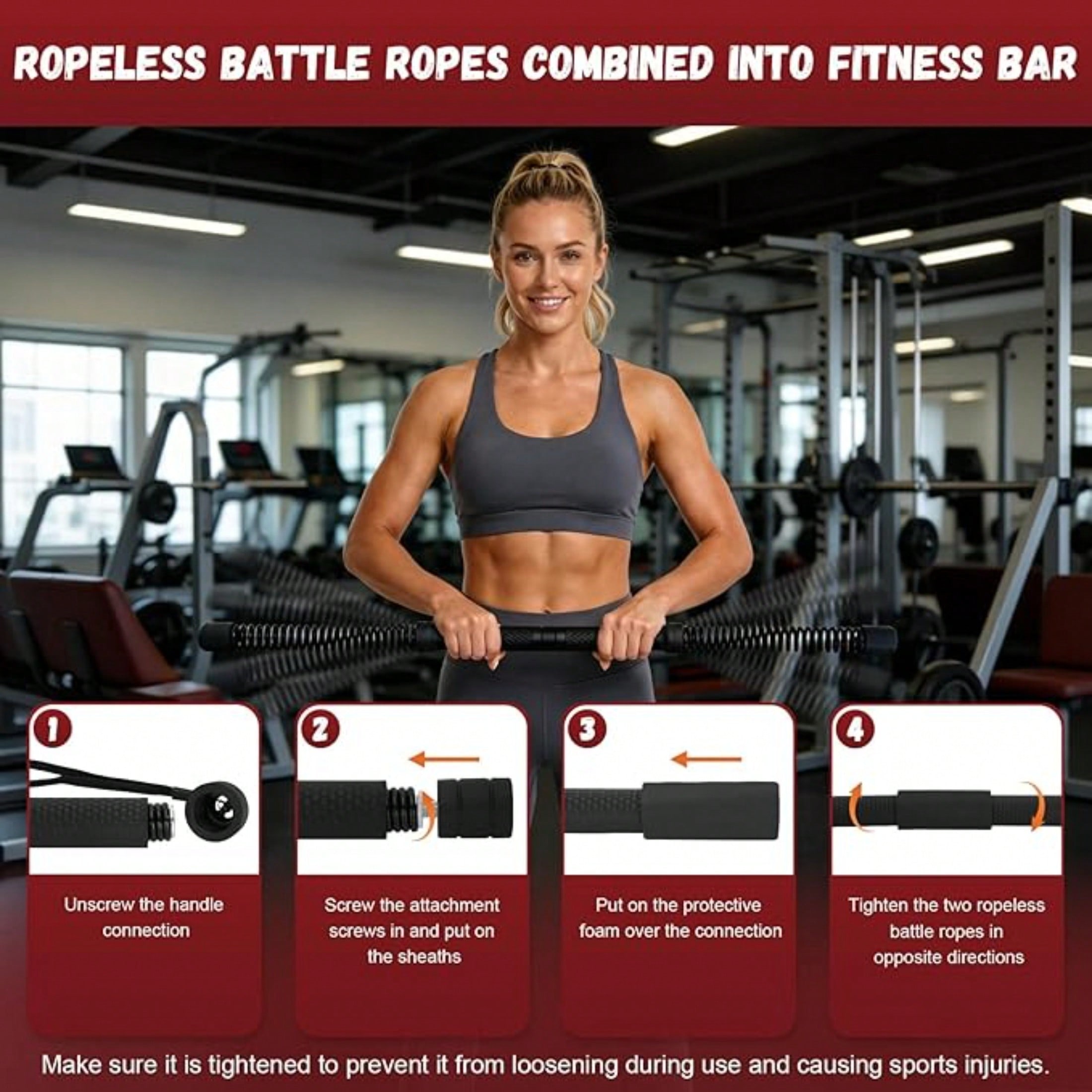 Barra de torsión inalámbrica 2 - Crossfit Equipment reseña y precio